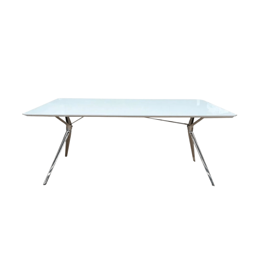 Forza Executive Office Desk Walnut Timber Laminate - Office Furniture Company
