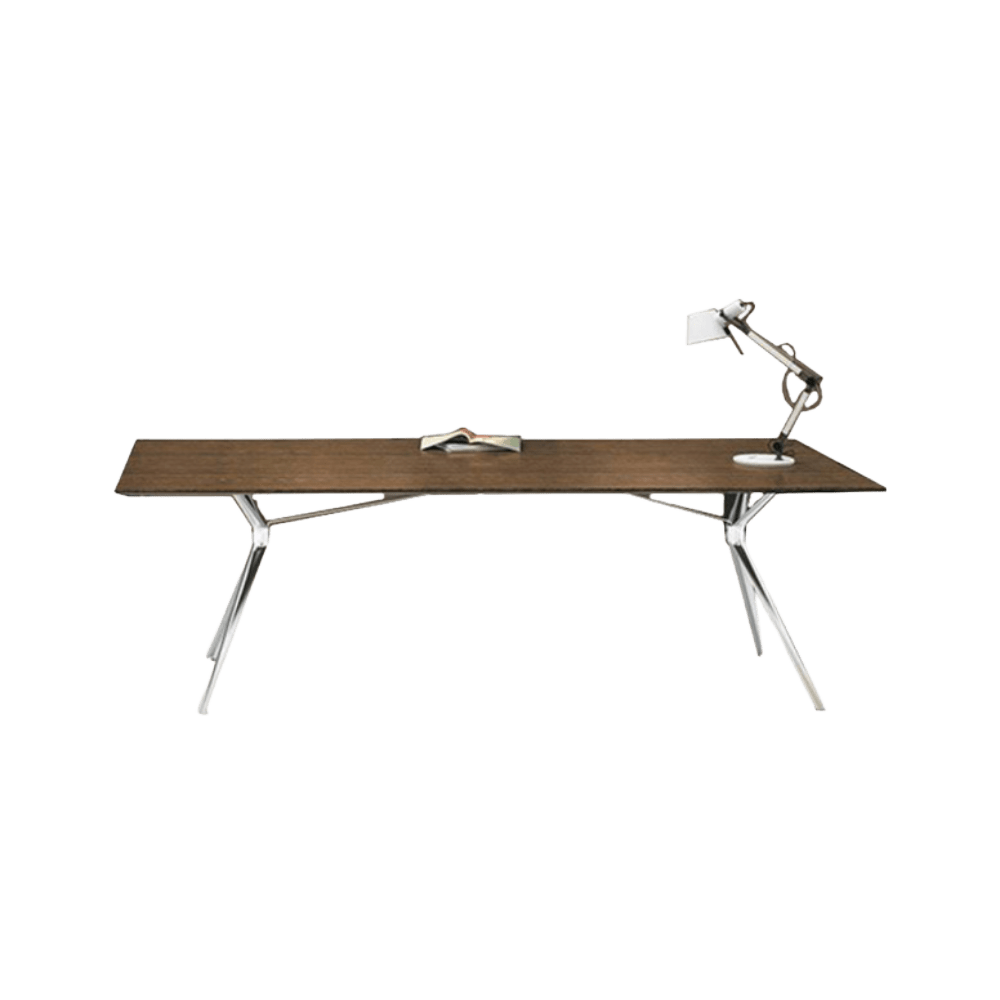 Forza Executive Office Desk White 2 Pac Paint - Office Furniture Company