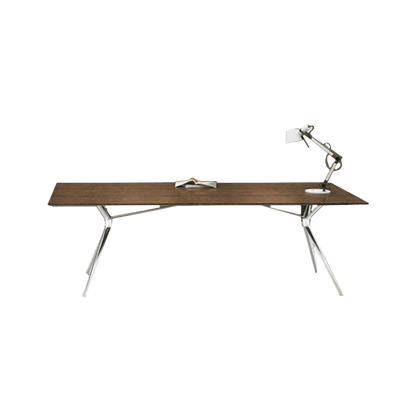 Forza Executive Office Desk White 2 Pac Paint - Office Furniture Company