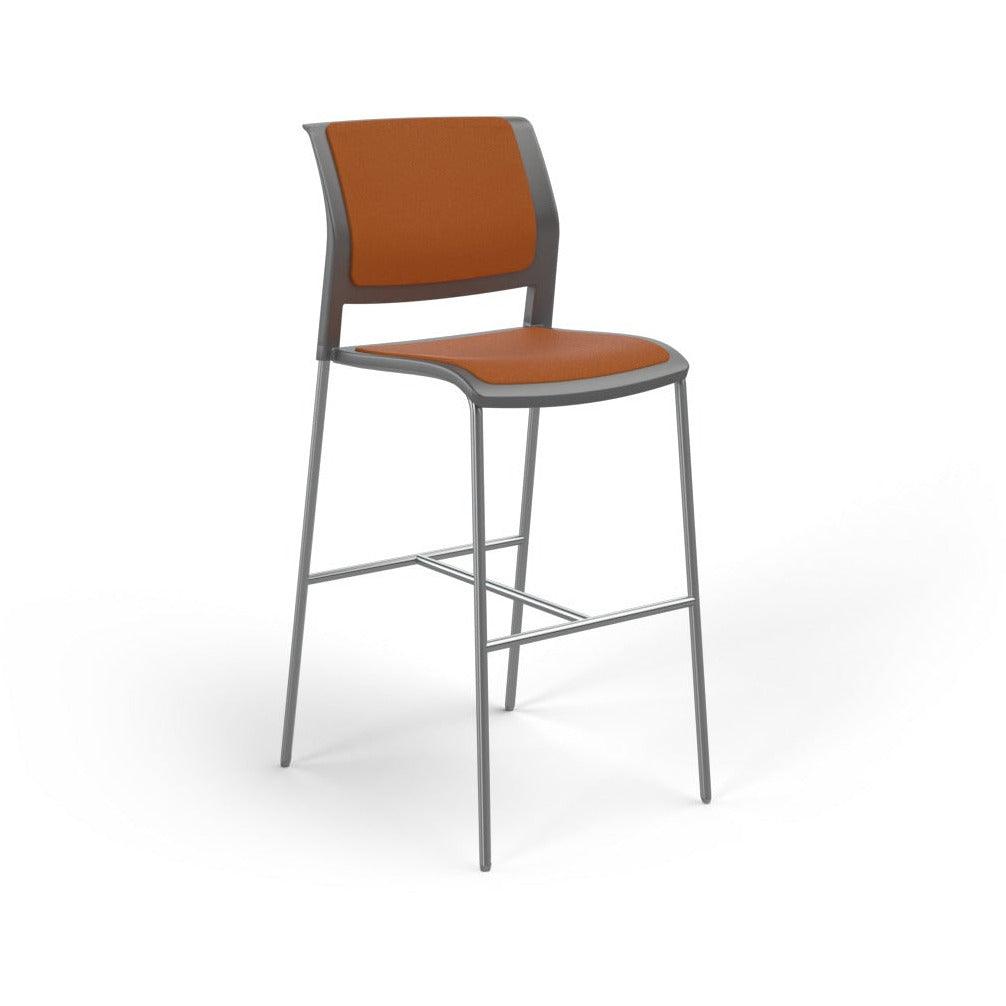 Game Office Bar Stool Fully Upholstered - Office Furniture Company 