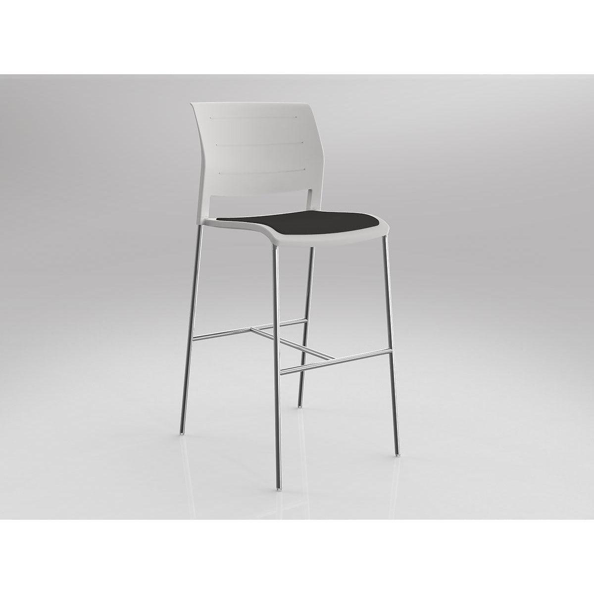 Game Office Bar Stool with Upholstered Seat - Office Furniture Company 