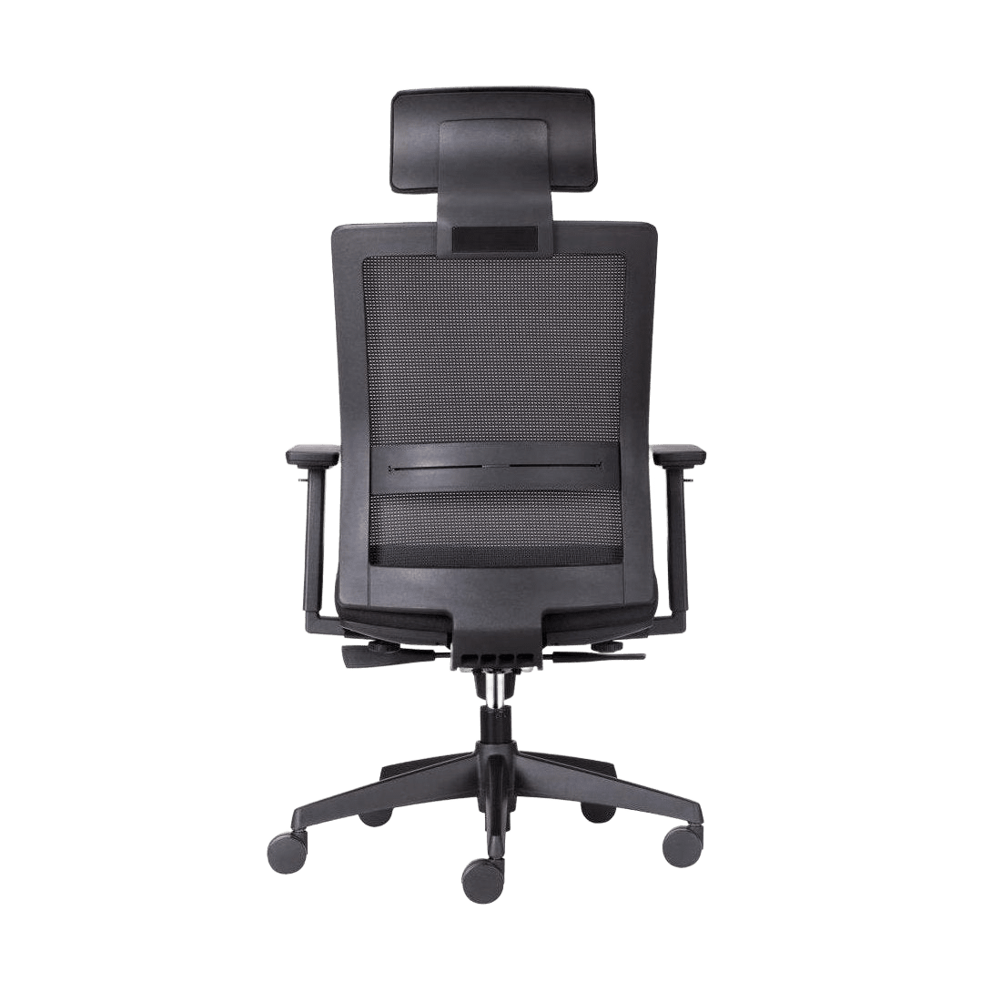 Gesture Mesh Office Chair With Head Rest - Office Furniture Company