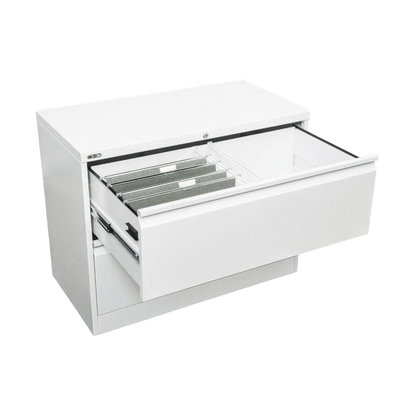 Go Lateral Filing Cabinet 4 Drawer 1321 H White - Office Furniture Company