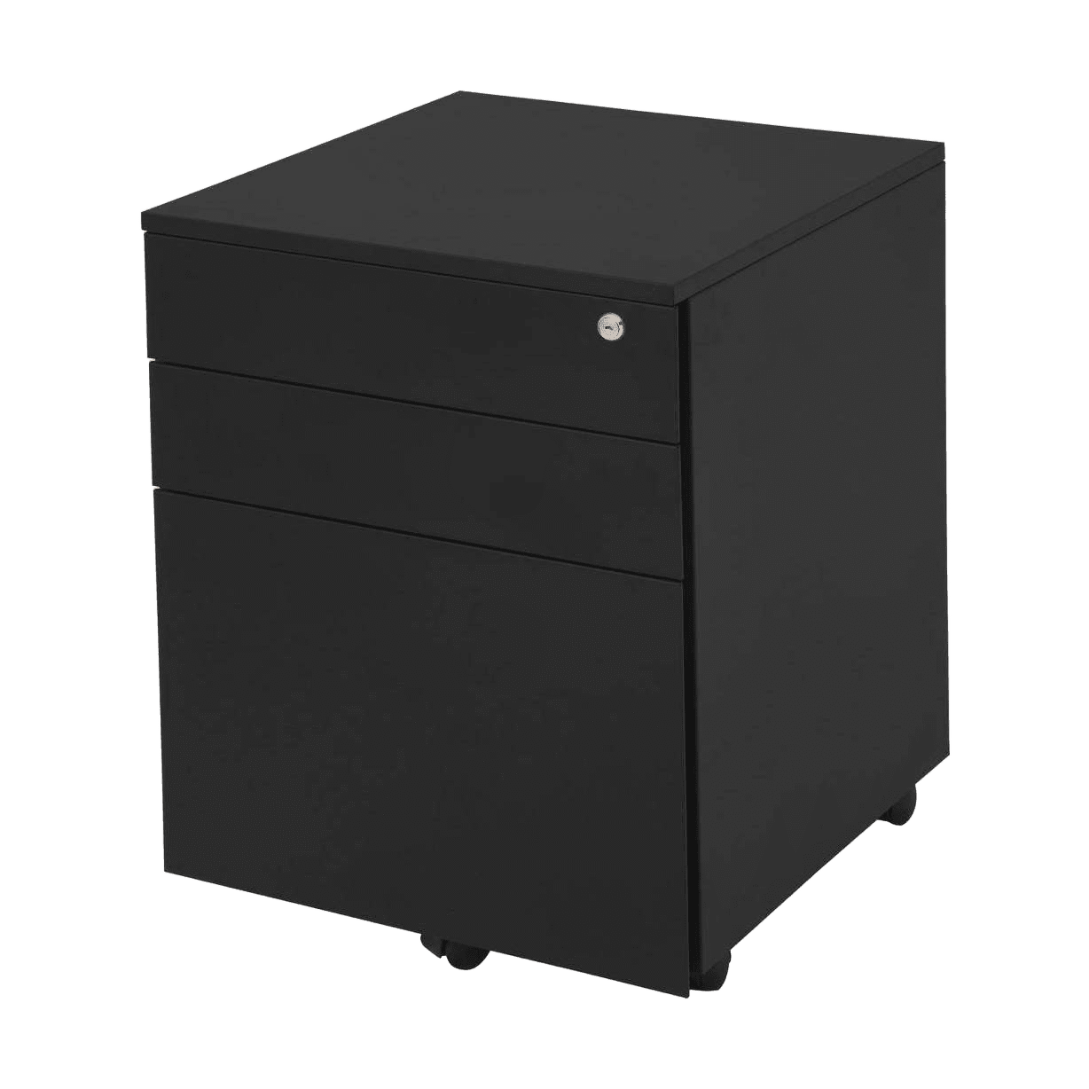 Go Steel Mobile Pedestal Black - Office Furniture Company