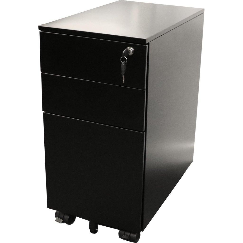 Go Steel Slimline Mobile Pedestal - Office Furniture Company 