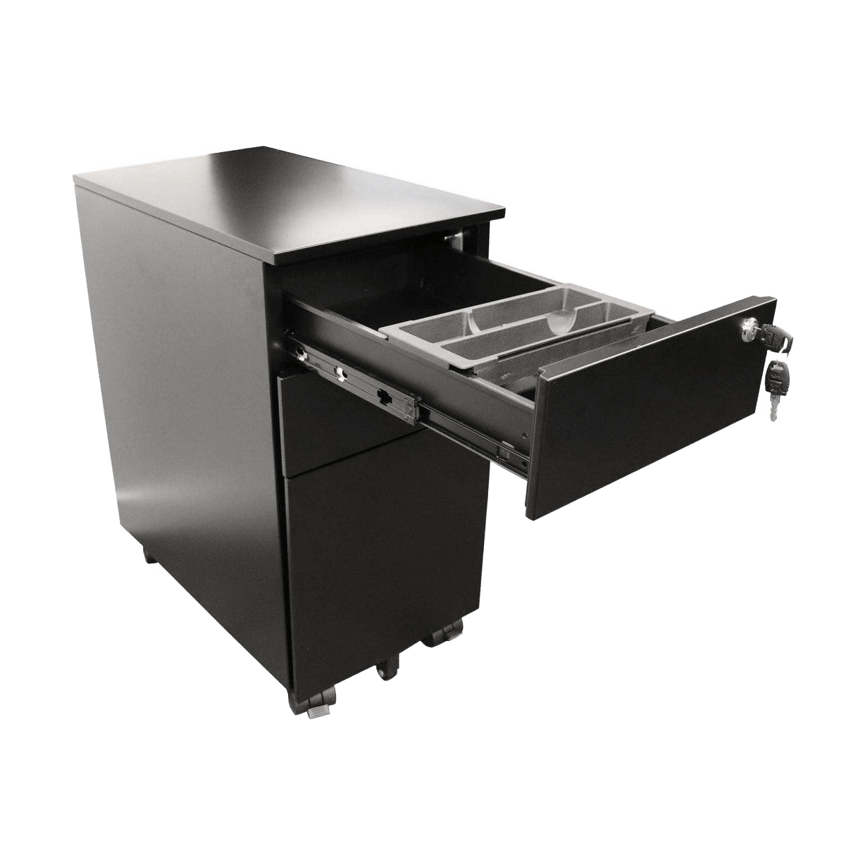 Go Steel Slimline Mobile Pedestal