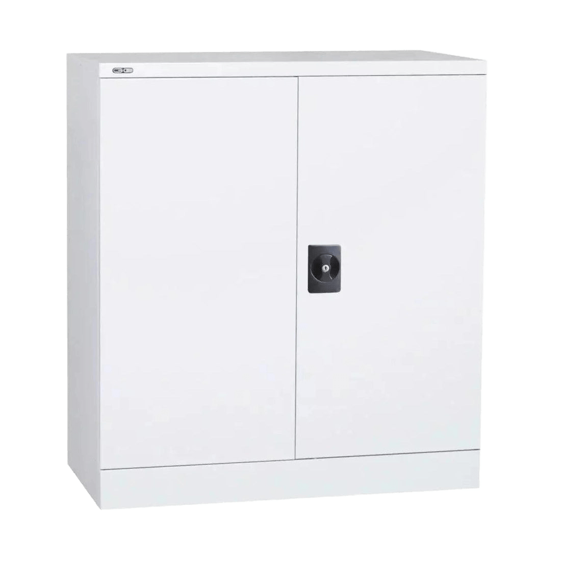 Go Swing Door Cupboard 1015 mm ( 2 Shelves ) Silver Grey - Office Furniture Company