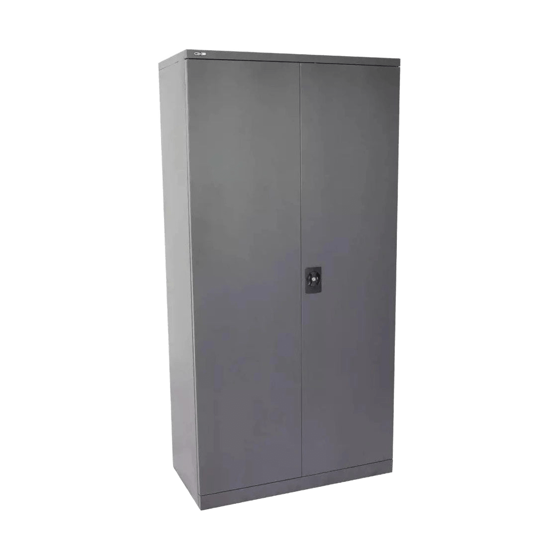 Go Swing Door Cupboard 1830 mm ( 3 Shelves ) Graphite Ripple - Office Furniture Company