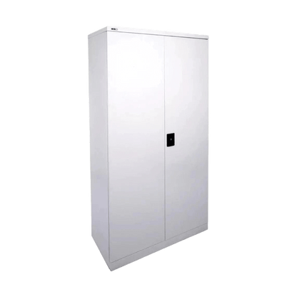 Go Swing Door Cupboard 1830 mm ( 3 Shelves ) Silver Grey - Office Furniture Company