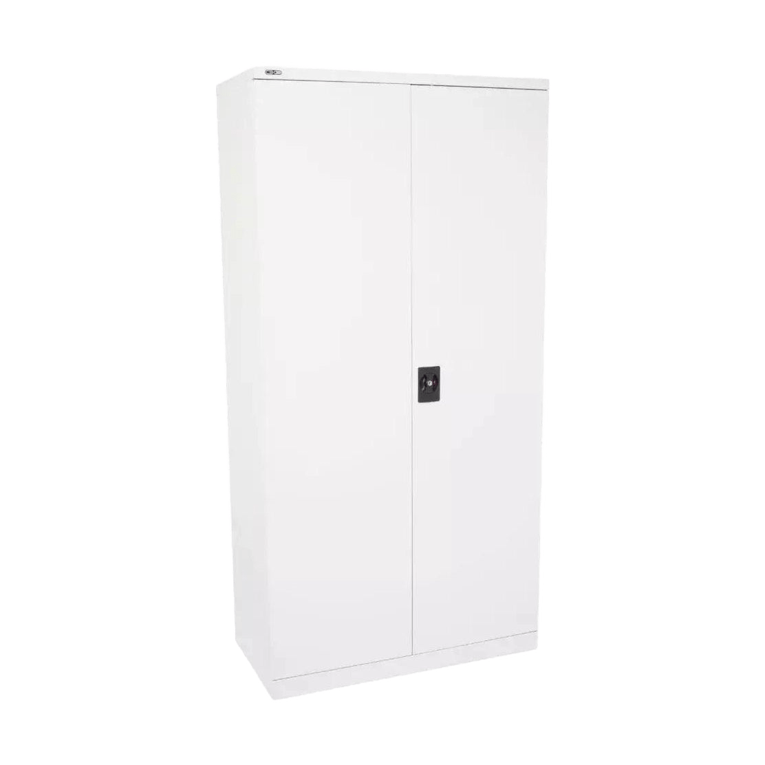 Go Swing Door Cupboard 1981 mm ( 4 Shelves ) White Satin - Office Furniture Company