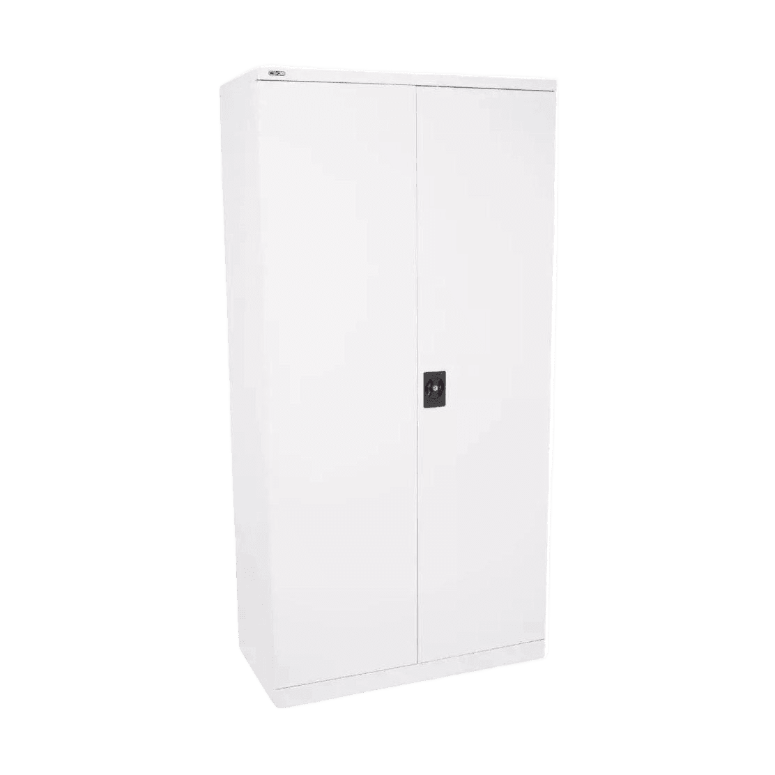 Go Swing Door Cupboard 1015h (2 Shelves) White Metal