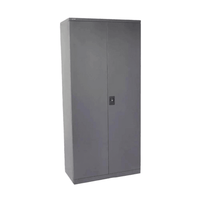 Go Swing Door Cupboard 1015h (2 Shelves) White Metal