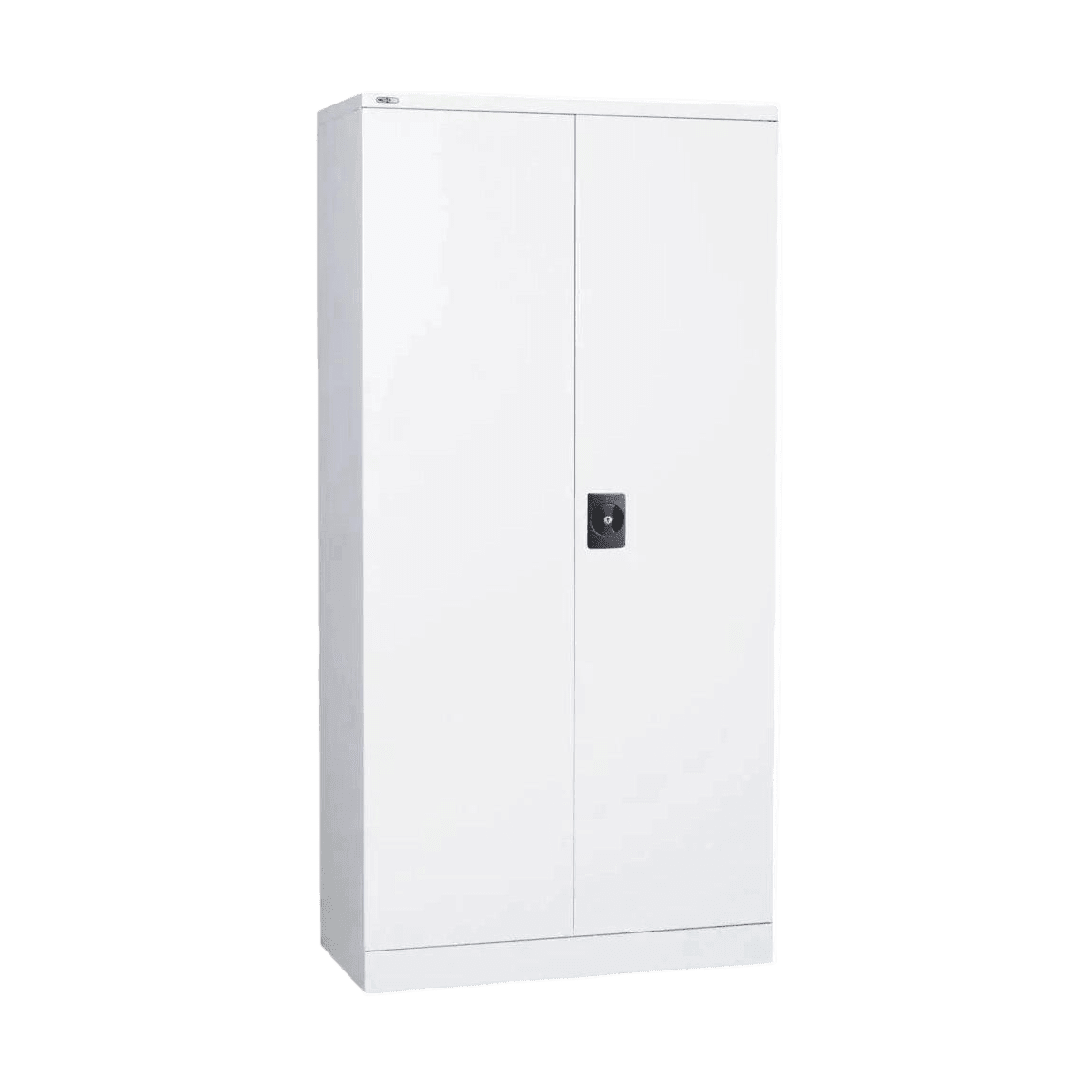 Go Swing Door Cupboard 1015h (2 Shelves) White Metal