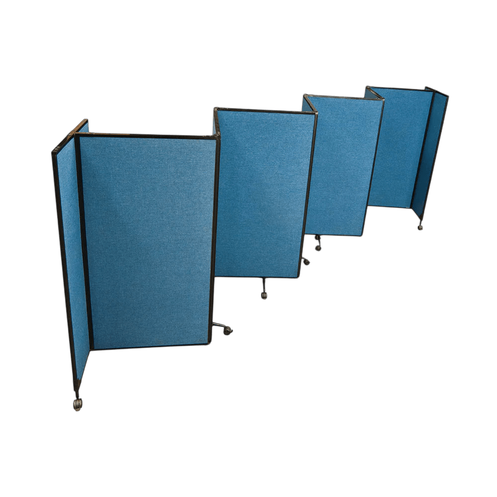 Great Divider Rolling Divider Screen 1800 Blue