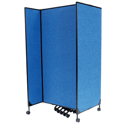 Great Divider Rolling Divider Screen 1800 Blue