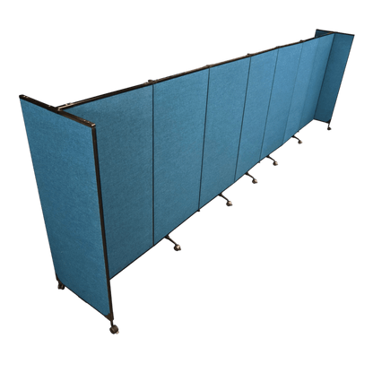 Great Divider Rolling Divider Screen 1800 Blue
