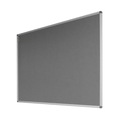 Grey Wall Mounted Pinboard 900w x 600h