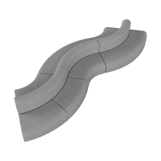 Grove Modular Sofa - Configuration 11 Grey Ash (Grove)