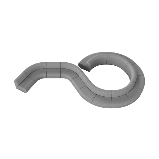 Grove Modular Sofa - Configuration 16 Grey Ash (Grove)