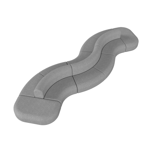 Grove Modular Sofa - Configuration 5 Grey Ash (Grove)