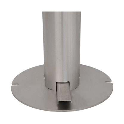 Hand Sanitising Station with Foot Pedal Dispenser Without Gel Sanitiser Polished