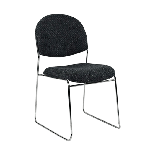 Hastings Fabric Visitor Chair Charcoal