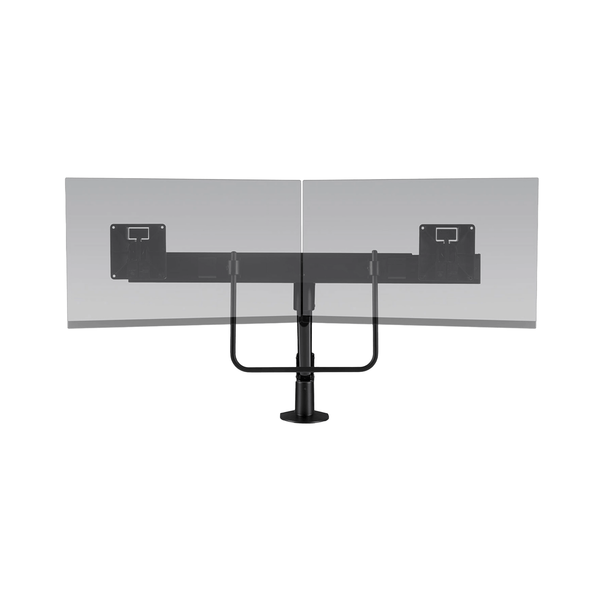 HAT 7000 Dual Crossbar Monitor Arm Black