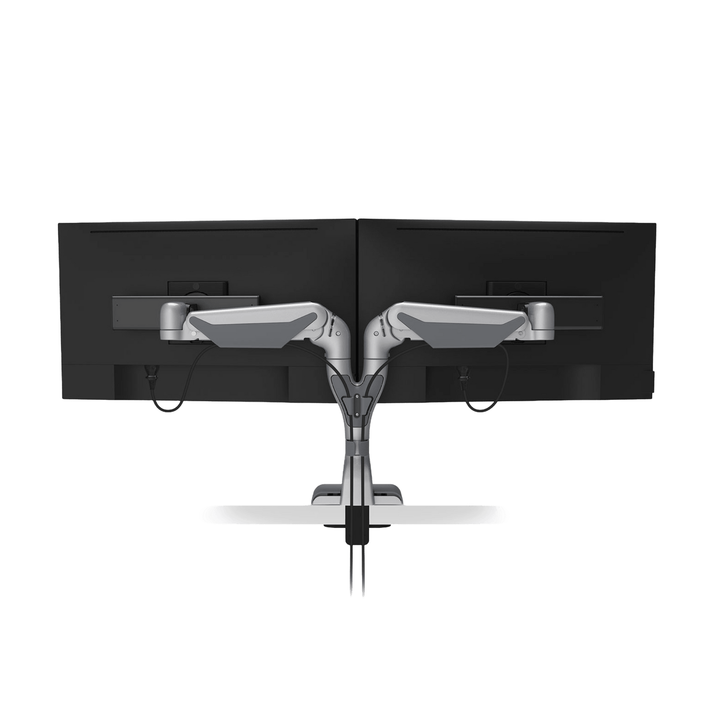 HAT E5 Dual Dynamic Monitor Arm White