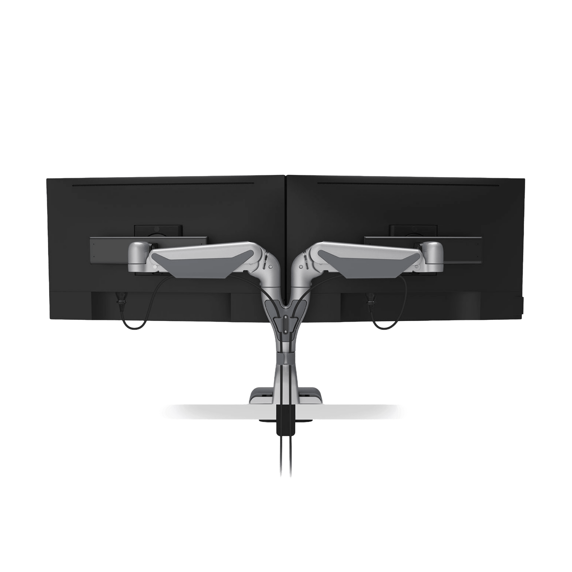 HAT E5 Dual Dynamic Monitor Arm White