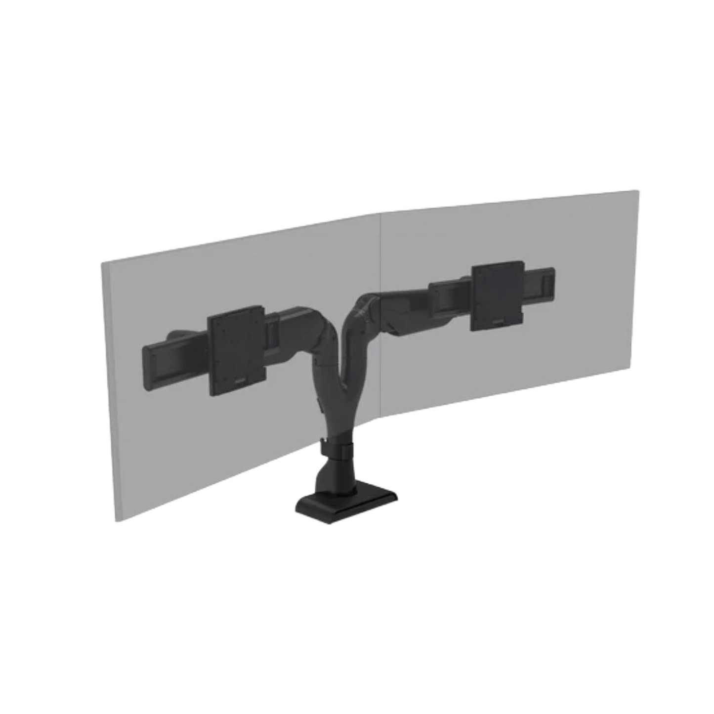HAT E5 Dual Dynamic Monitor Arm Black