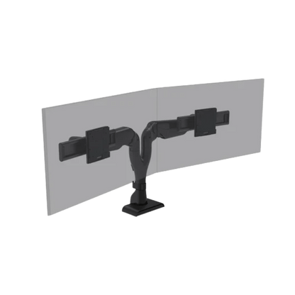HAT E5 Dual Dynamic Monitor Arm Black