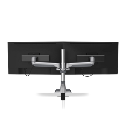 HAT E5 Dual Static Pole Monitor Arm