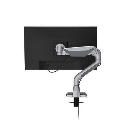 HAT E5 Single Static Pole Monitor Arm White