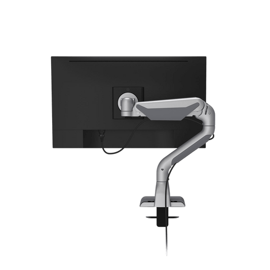 HAT E5 Single Static Pole Monitor Arm White