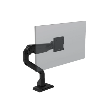 HAT E5 Single Static Pole Monitor Arm Black