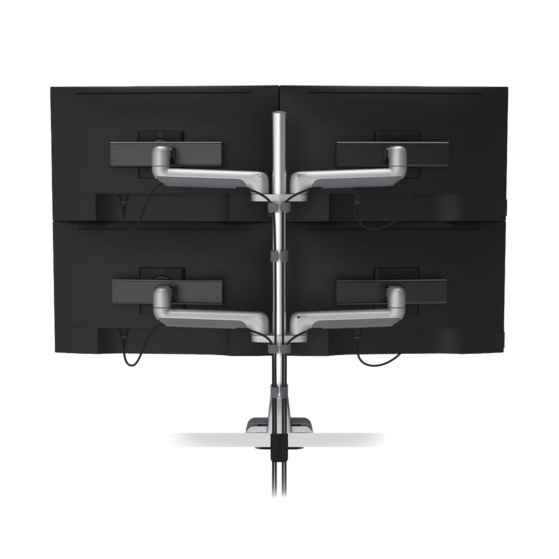 HAT E5 Two over Two Static Pole Monitor Arm