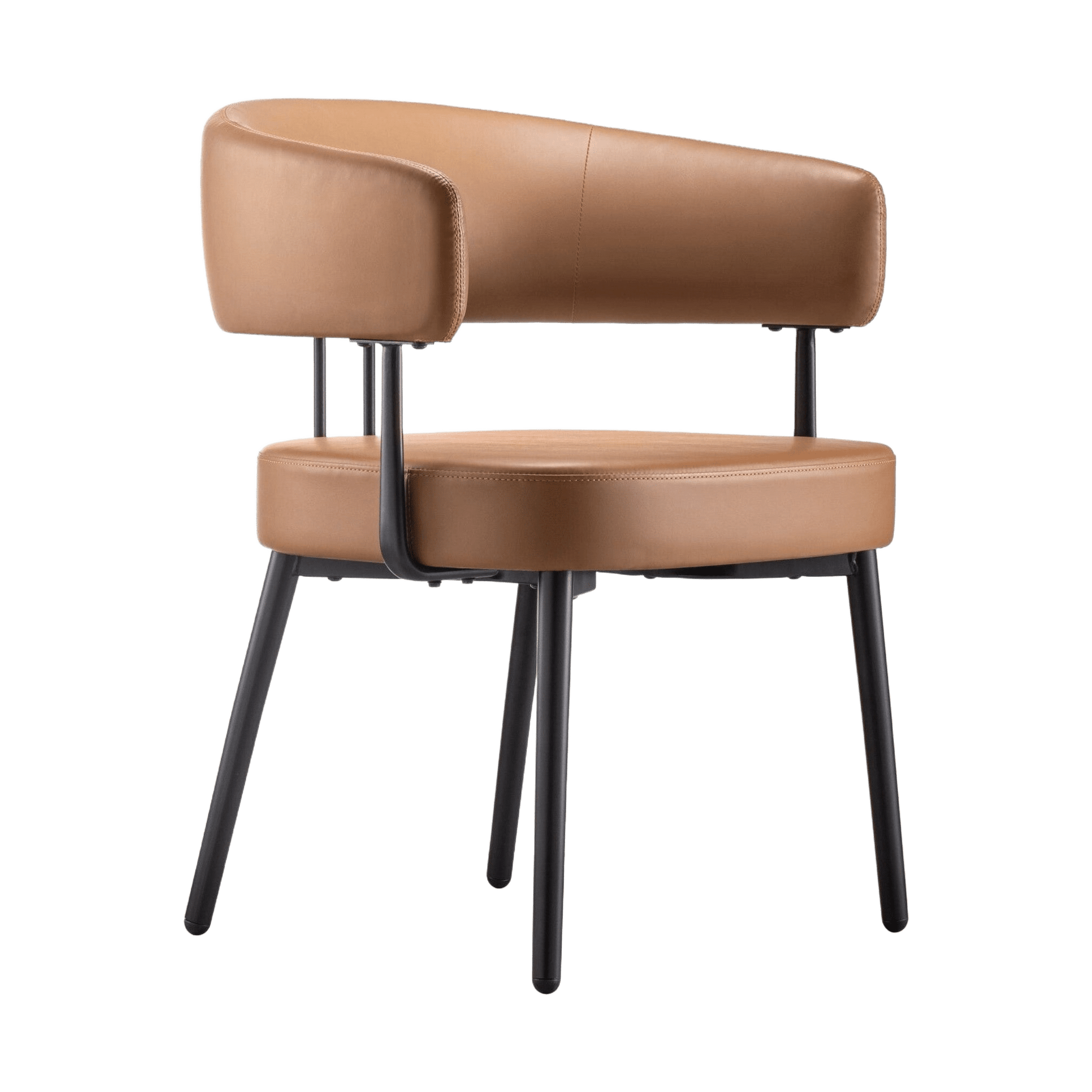 Hera Visitor Chair Amber PU - Office Furniture Company