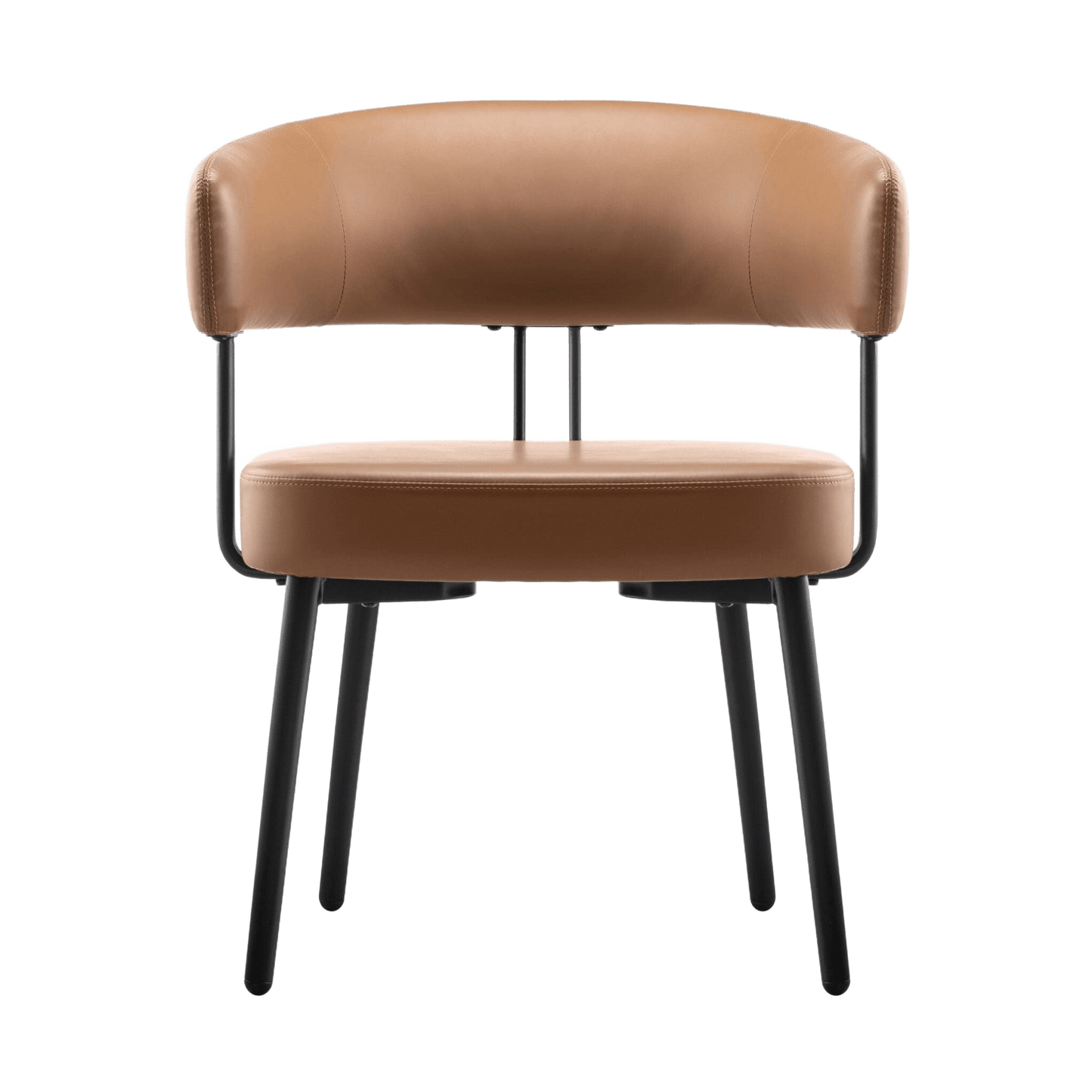 Hera Visitor Chair Amber PU - Office Furniture Company