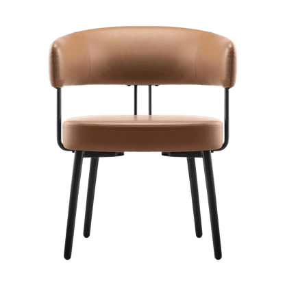 Hera Visitor Chair Amber PU - Office Furniture Company