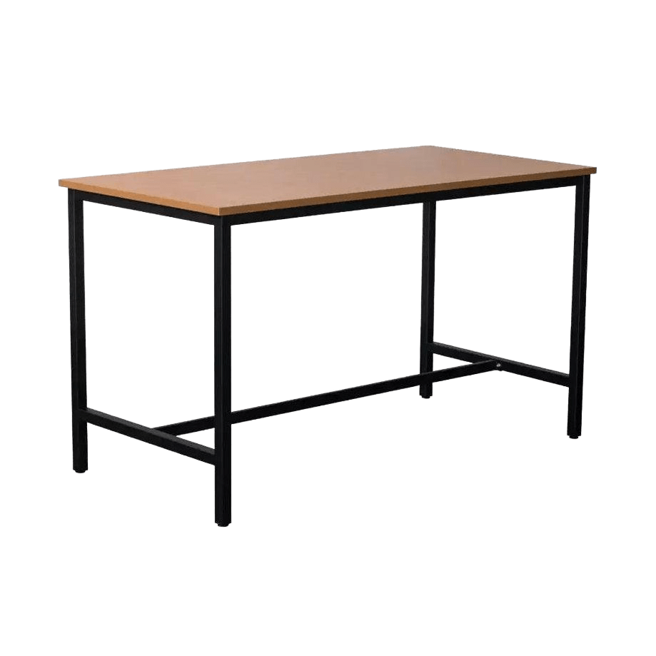 High Bar Table Beech - Office Furniture Company