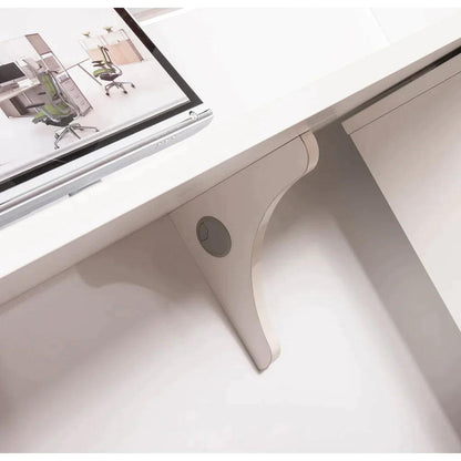 Hugo Reception Counter in White - Office Furniture Company 