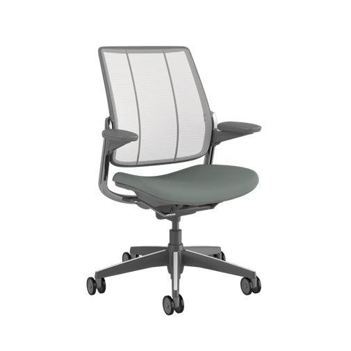 Humanscale Diffrient Smart Office Chair in Light Grey - Office Furniture Company 