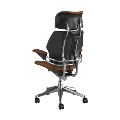 Humanscale Freedom Task Chair with Headrest in Tan Leather