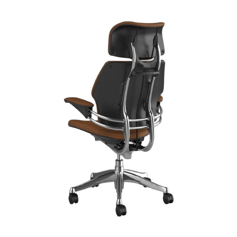 Humanscale Freedom Task Chair with Headrest in Tan Leather - 2