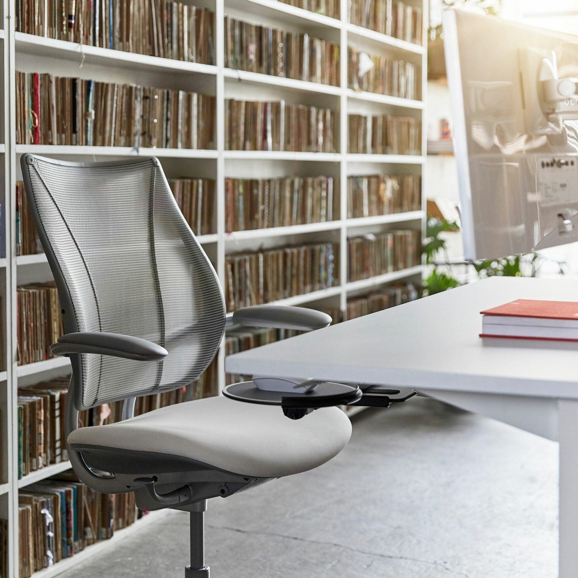 Humanscale Liberty Mesh Chair in White - Office Furniture Company 