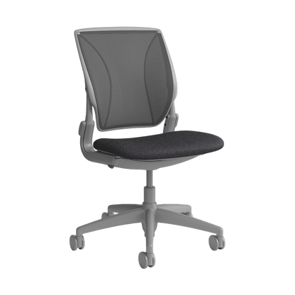 Humanscale World Ergonomic Chair with Mesh Back in Grey No Arms