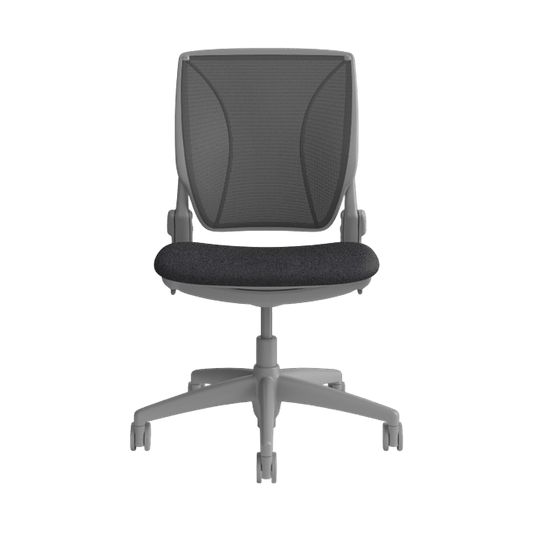 Humanscale World Ergonomic Chair with Mesh Back in Grey No Arms