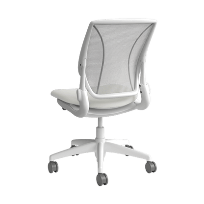 Humanscale World Ergonomic Chair with Mesh Back in White No Arms