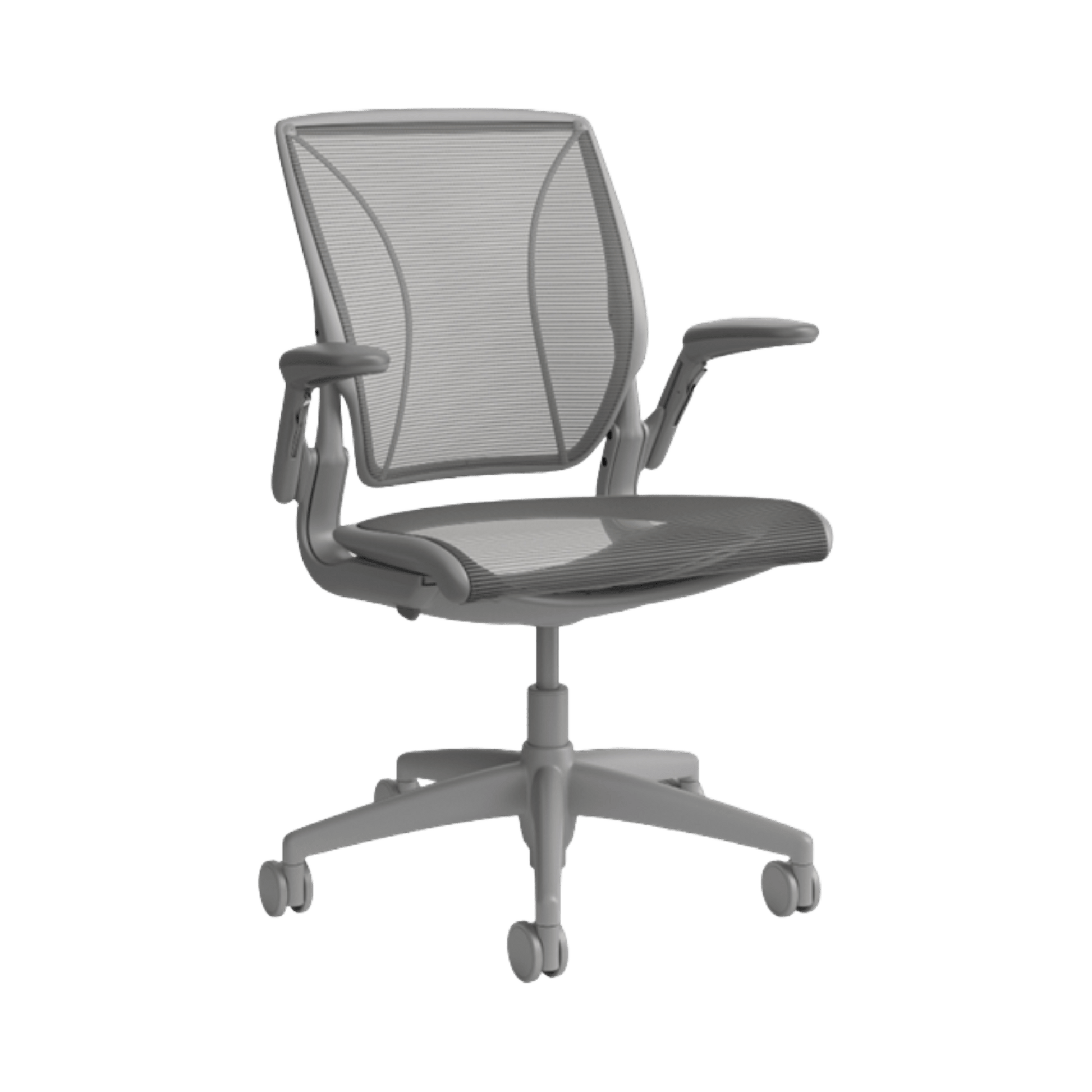Humanscale World Full Mesh Office Chair in Grey Adjustable