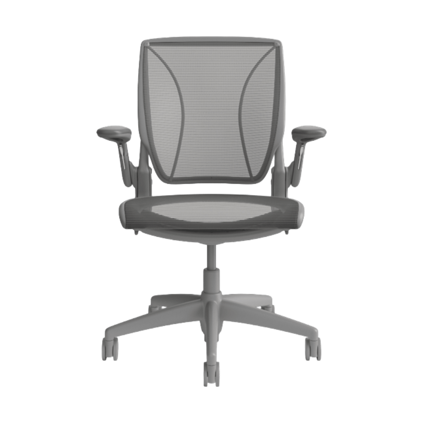 Humanscale World Full Mesh Office Chair in Grey Adjustable